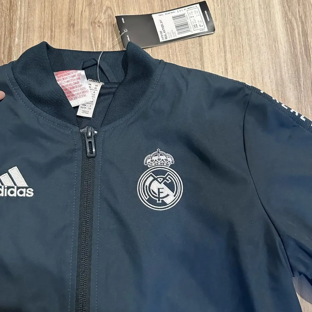 NWT Adidas Chelsey Football Club Windbreaker Jacket